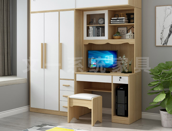 柜連體桌書(shū)架寫(xiě)字臺(tái)